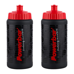 Bild von 2x PowerBar Bottle - Trinkflasche 500ml - schwarz